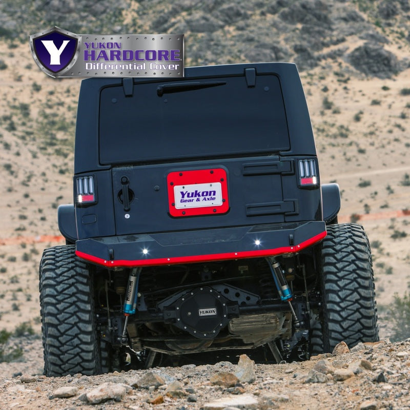 Yukon Gear & Axle YHCC-GM9.5-12B Yukon Gear Hardcore Diff Cover for fits GM 9.5in & 9.76in Rear