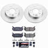 Power Stop 93-97 Ford Probe Rear Z23 Coated Brake Kit