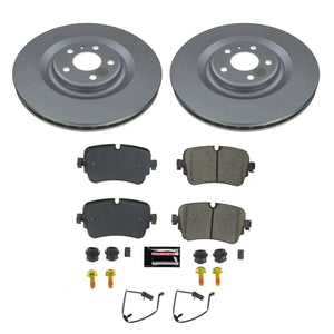 PowerStop CRK8221 fits Audi 19-20 A8 Quattro Rear Z23 Coated Brake Kit