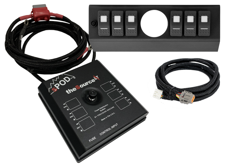 SPOD 873070 09-18 fits Jeep Wrangler JK SourceLT w/ Opening Switch Panel (2 1/16 Inch)
