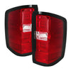 Spyder 5080011 fits Chevy 14-16 1500 Light Bar LED Tail Lights Red Clear ALT-YD