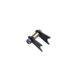 QA1 TB103GBK Mounting Tab - Large Offset - Boxed Tubing - 1/2in Hole