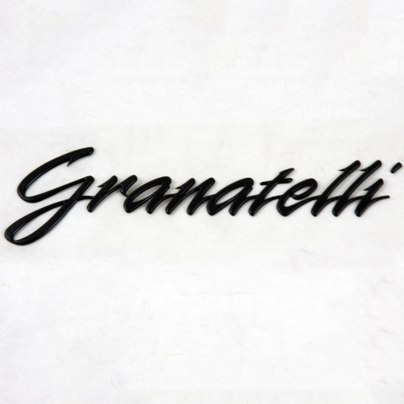 Granatelli 100010B Granatelli Logo Domed Decal - Black