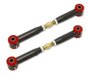 BMR TR003H 5th Gen fits Camaro Rear Adj. Toe Rods (Polyurethane) - Black Hammer