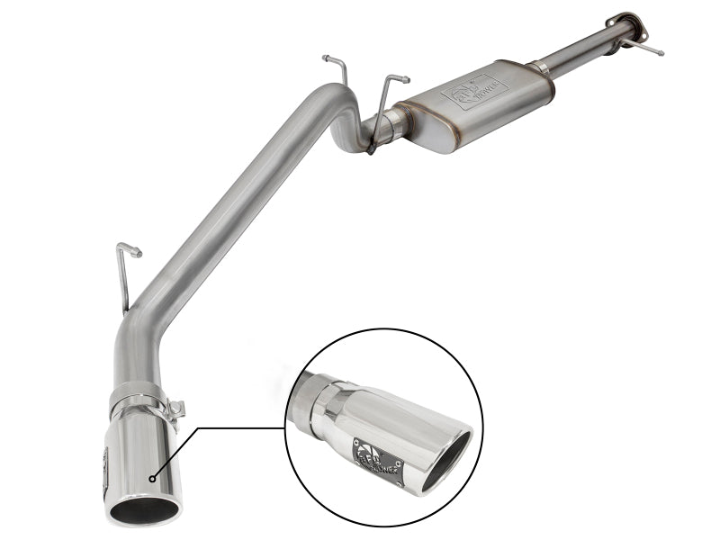 AFE 49-44097-P orce-Xp 3.0in 304 SS Cat-Back Exhaust w/ Polished Tip 17-18 fits