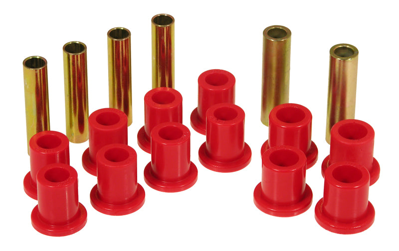 Prothane 4-1007 fits Dodge Dakota Rear Spring & Shackle Bushings - Red