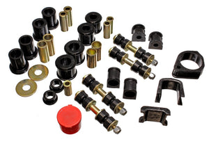 Energy Suspension 4.18117G 97-01 fits Ford Escort/ZX2 Black Hyper-flex Master Bushing Set