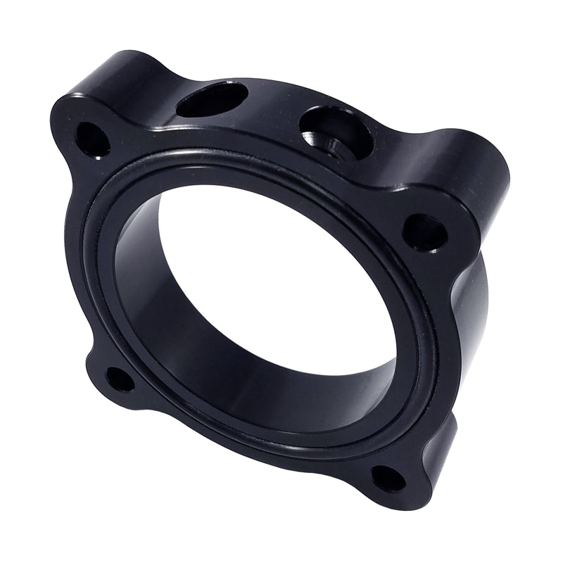 Torque Solution TS-TBS-033 Throttle Body Spacer 2015 fits Ford Mustang Ecoboost - Black