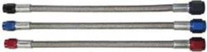 Fragola 390014-BL -3AN x -4AN Nut 4AN Nitrous Line 14in Black Nuts