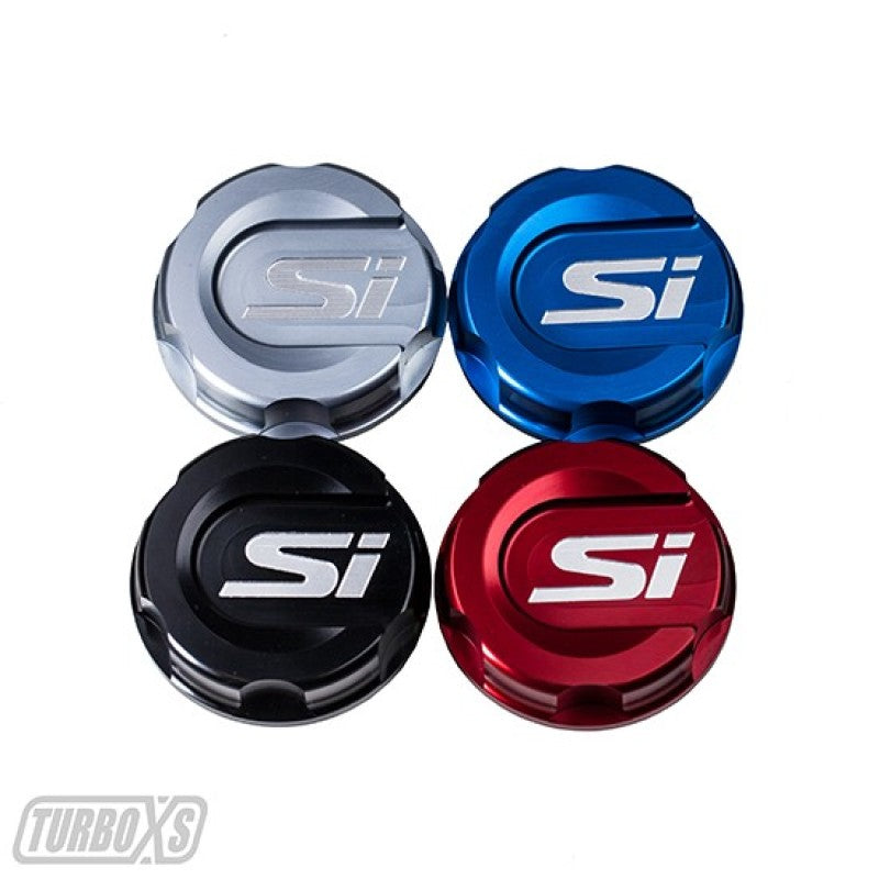 Turbo XS HC-OC-BLU-SI 2016+ fits Honda Civic Blue Oil Cap