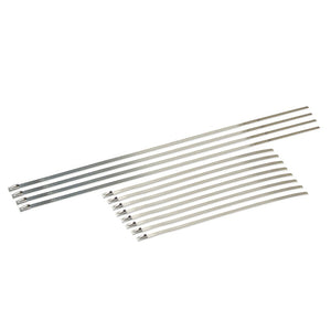 DEI  10205 Stainless Steel Locking Tie Eight 8in and Four 14in per pack