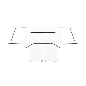 DEI  50292 fits Jeep 11-18 Wrangler JK 4-Door Boom Mat Complete Headliner Kit -