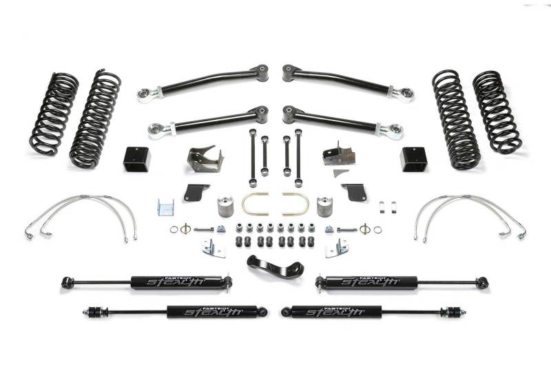 Fabtech K4070M fits Jeep 07-18 JK 4-Door 5in Trail Lt w/Stealth