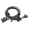Edelbrock 22702 Spark Plug Wire Set fits SBC 74-88 V8 500 Ohm Resistance Black (Set of 9)