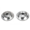 PowerStop fits Lexus 92-98 SC300 Rear Evolution Drilled & Slotted Rotors - Pair