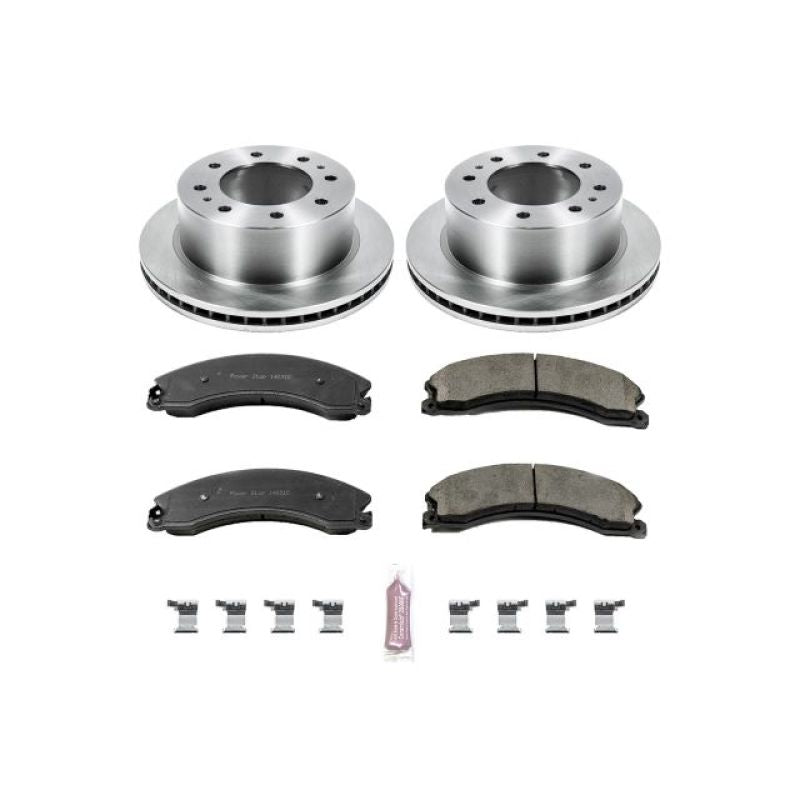 Power Stop KOE6993 15-19 fits GMC Sierra 2500 HD Rear Autospecialty Brake Kit
