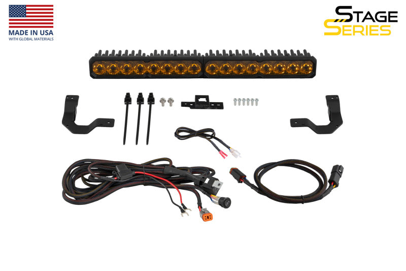 Diode Dynamics DD8732 4Runner 2025 TRD Pro Grille SS20 Sport White Combo