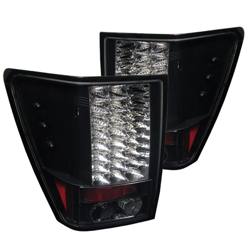 Spyder 5005526 fits Jeep 05-06 Grand Cherokee LED Tail Lights Black ALT-YD-JGC0