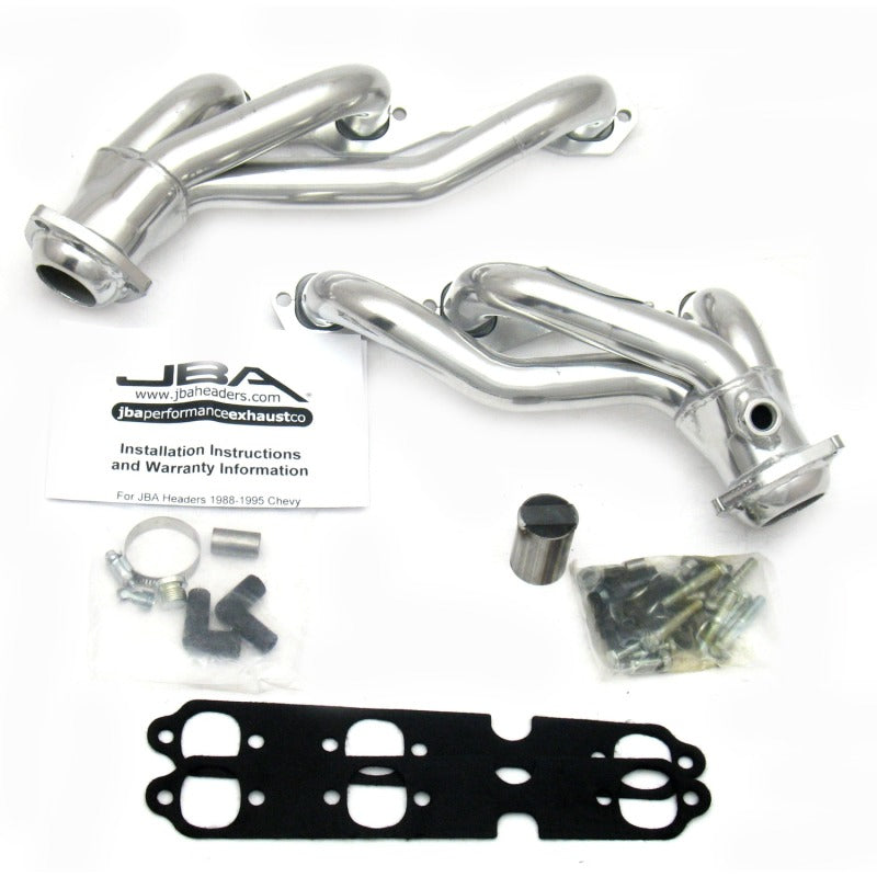 JBA 1840SJS GM Truck 4.3L V6 w/o A.I.R. Injection 1-1/2in Primary Silver Ctd Cat4Ward Header