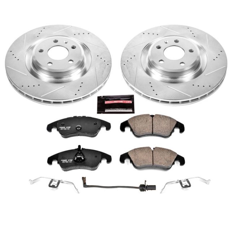 PowerStop K6154 fits Audi 10-11 S4 Front Z23 Evolution Sport Brake Kit