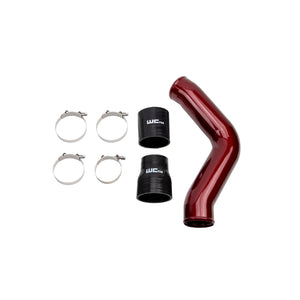 Wehrli WCF100434-RED 13-18 Cummins 6.7L Driver Side 3.5 in. Intercooler Pipe - W