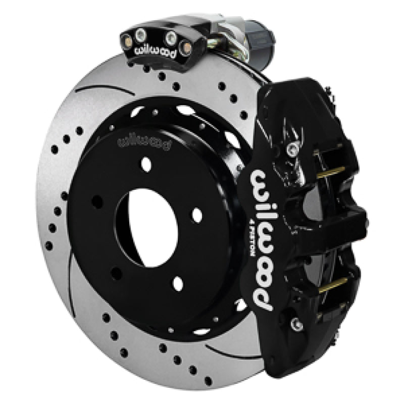Wilwood 140-18046-D fits 88-98 fits GM C1500 Aero4 Rear Elec. Parking Brake Kit