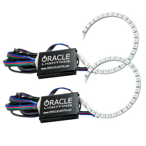 ORACLE Lighting 3944-334 Oracle fits Dodge Charger 15-21 Projector Halo Kit - ColorSHIFT w/o Controller
