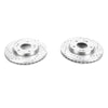 PowerStop fits Hyundai 07-10 Elantra Front Evolution Drilled & Slotted Rotors -