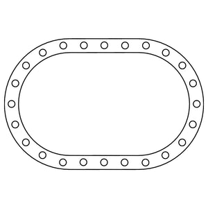 Cometic C15619 Cometic Fuel Cell .062in Fiber Filler Gasket - 24 Bolt - Oval