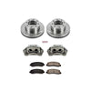 Power Stop KCOE1781A fits Ford F-450 Super Duty Front Autospecialty Kit w/Cals