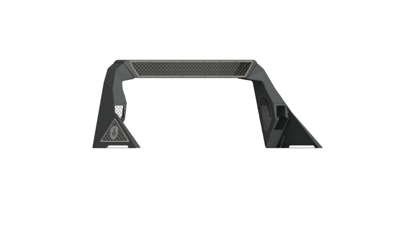Road Armor 3141DHRP-C1-MH 14-18 fits Chevy/fits GMC 1500 iD Headache Rack w/Bedrail Pods/40in Light Pod/Hyve Raw