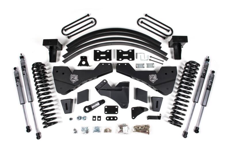 Zone Offroad ZONF54F 11-16 fits Ford F250/350 8in Lift Kit w/o Ovld - DSL
