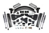 Zone Offroad ZONF54F 11-16 fits Ford F250/350 8in Lift Kit w/o Ovld - DSL