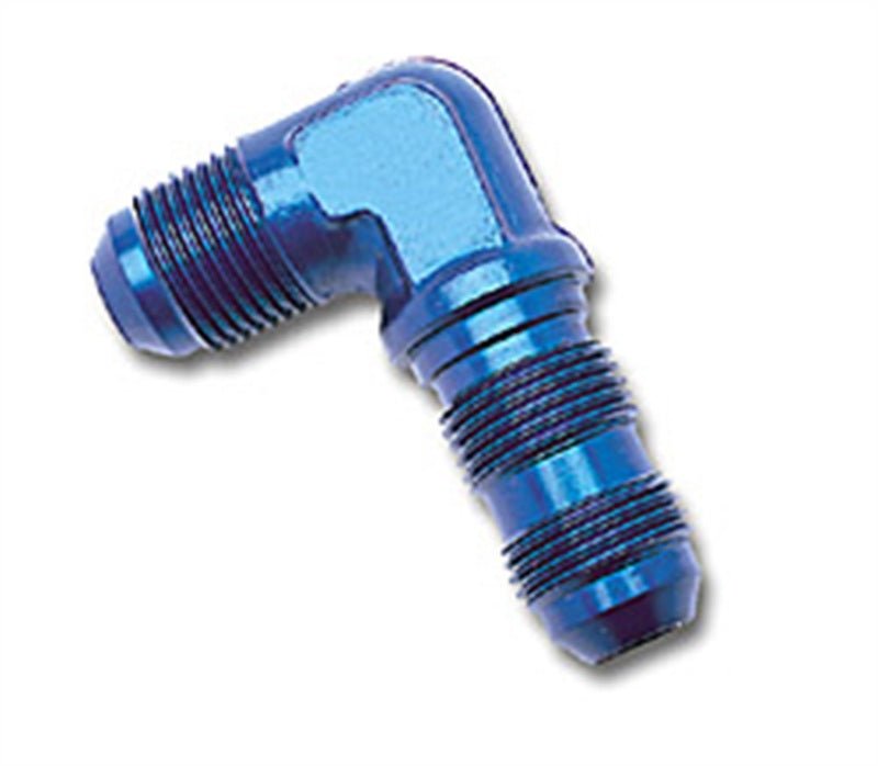 Russell 661250 Performance -6 AN 90 Degree Flare Bulkhead (Blue)