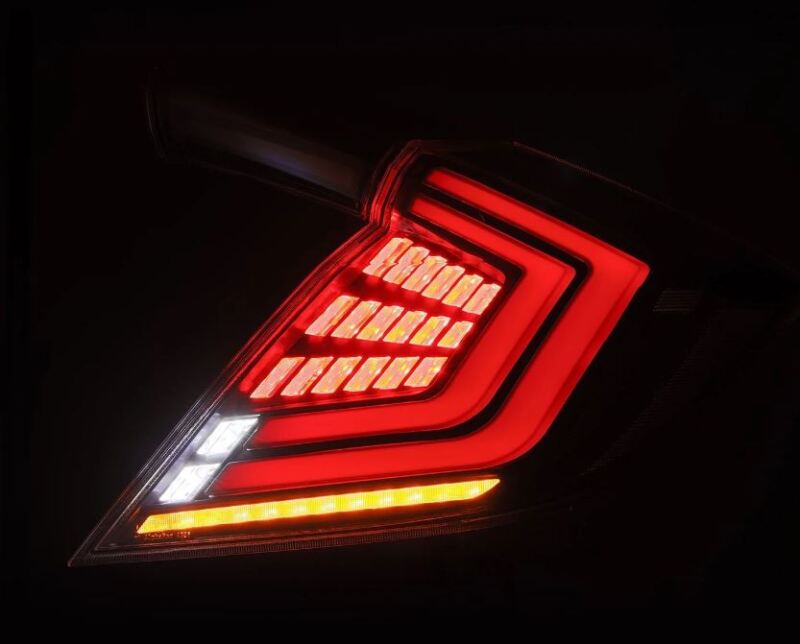 AlphaRex 676020 16-21 fits Honda Civic Hatchback / Type-R FK8 Nova-Series LED