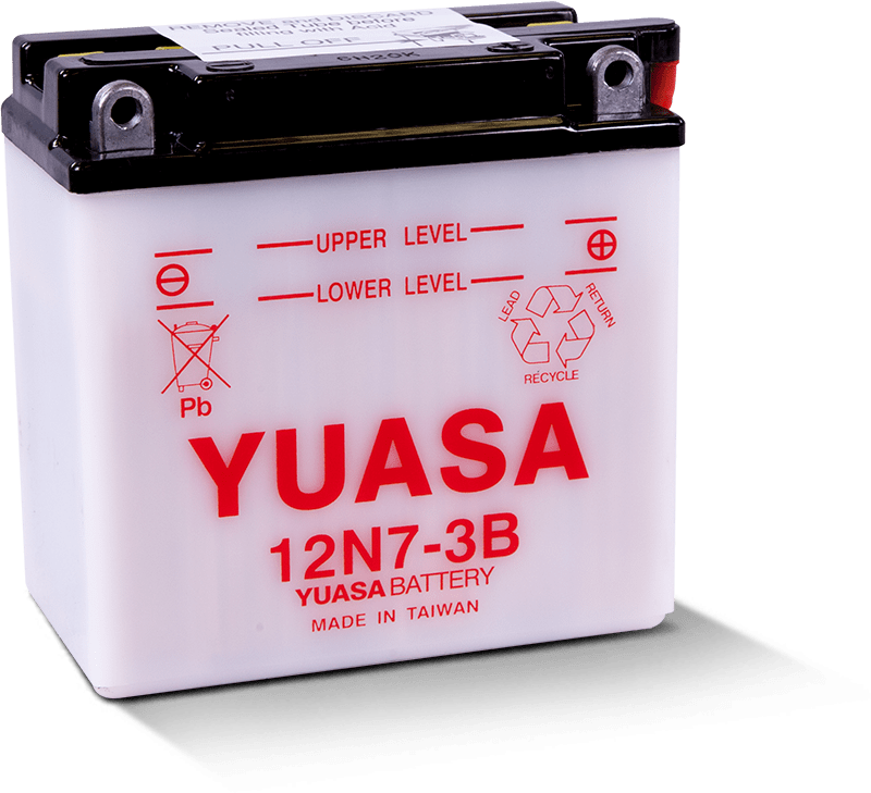 Yuasa YUAM2273B 12N7-3B Conventional 12 Volt Battery