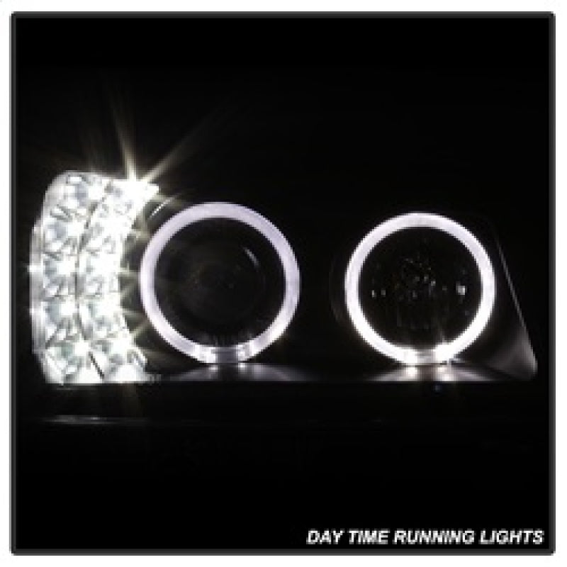 xTune 9036774 fits Chevy Silverado 03-06 Projector Headlights 4pcs - LED Halo -