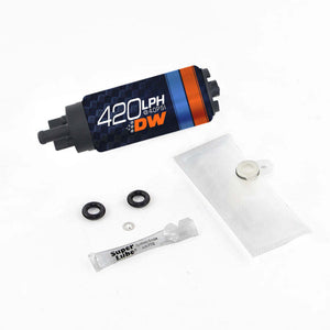 DeatschWerks 9-421S-1003 DW420 Series 420lph In-Tank Fuel Pump w/ Install Kit F