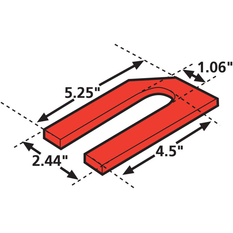 SPC Performance 36090 PREVST H/L SHIM 1/32 (6)