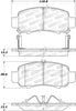 Stoptech 308.0832 Street Brake Pads
