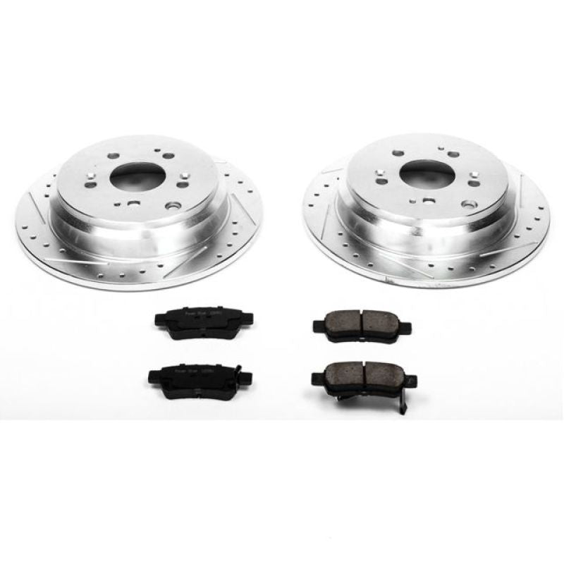 PowerStop K4604 fits Honda 05-10 Odyssey Rear Z23 Evolution Sport Brake Kit