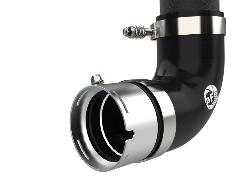 AFE 46-20588-B fits Ford Bronco V6-2.7Ltt BladeRunner Alum Hot Charge Pipe - Bl