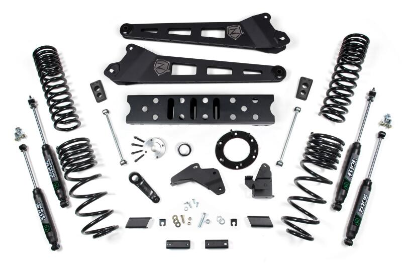 Zone Offroad ZOND118F 19-24 fits Ram 2500 6.5in Radius Arm - 4.5in Rear Coils -