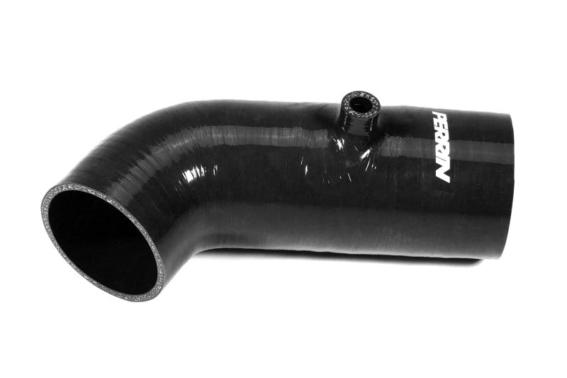 Perrin PSP-INT-432BK 22-23 fits Subaru BRZ/Toyota GR86 Silicone Inlet Hose (3in. ID / SS Wire) - Black