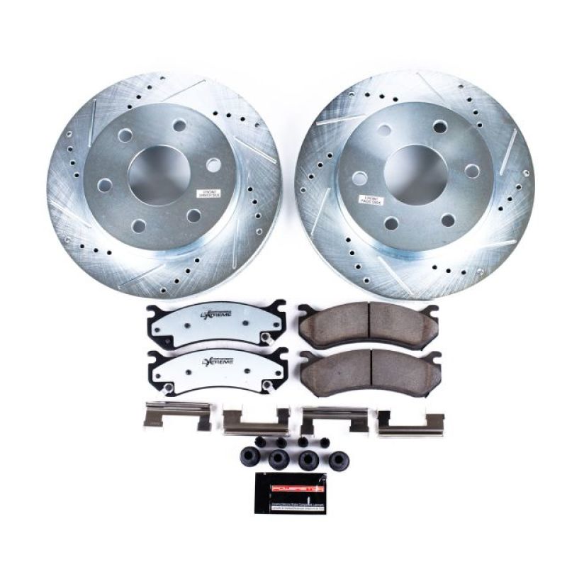 PowerStop K2009-36 02-06 fits Cadillac Escalade Front Z36 Truck & Tow Brake Kit