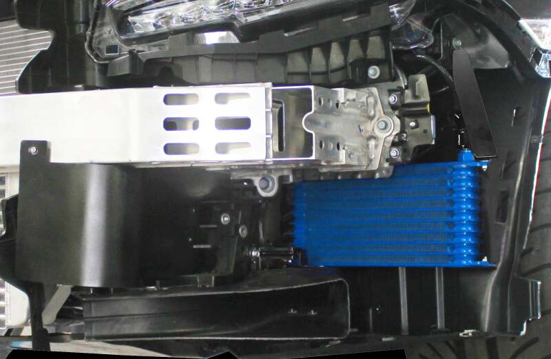 GReddy 12058002 2017-2019 fits Honda Civic Type-R NS1010G 10 Row Oil Cooler Kit