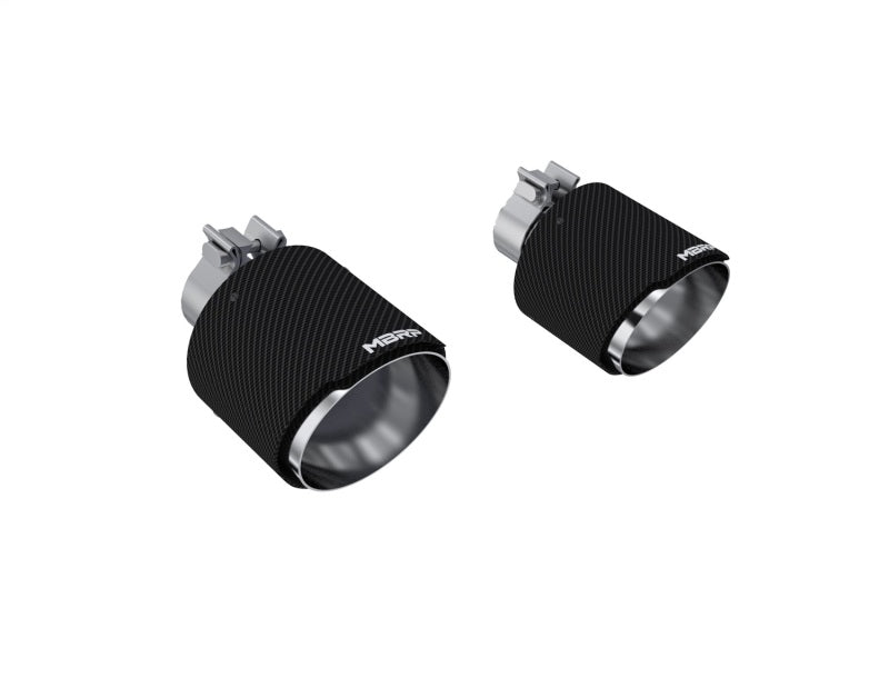 MBRP T5202CF CF Tip 2.125in ID, 5in OD Out, 7.25in Length, Pair 17-25 BRZ/GR86