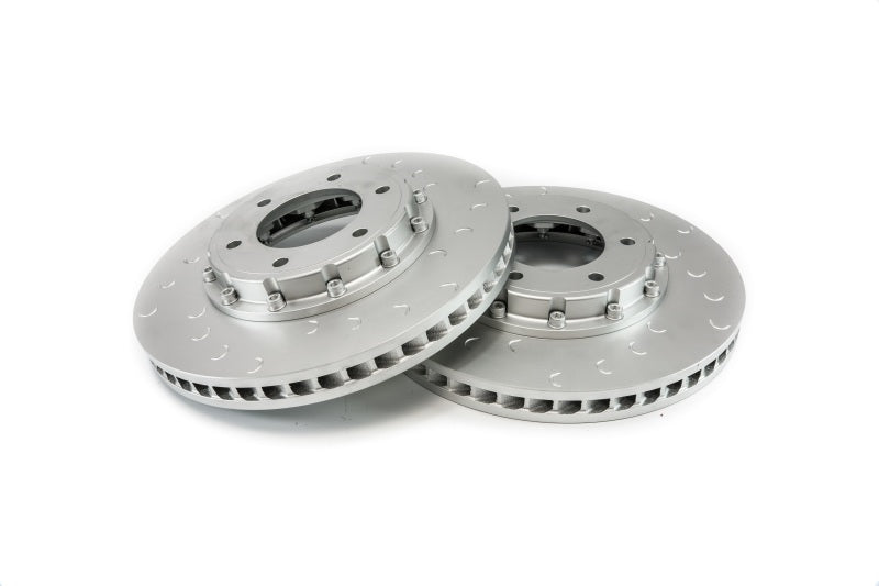 Alcon BKF1551K61 2019+ fits Ford Ranger/2020+ Bronco 2.3L 350x34mm Rotors 6-Piston Red Calipers Front Brake Kit