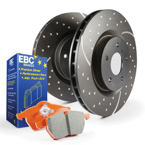 EBC S8KF1237 S8 Brake Pad and Rotor Kit