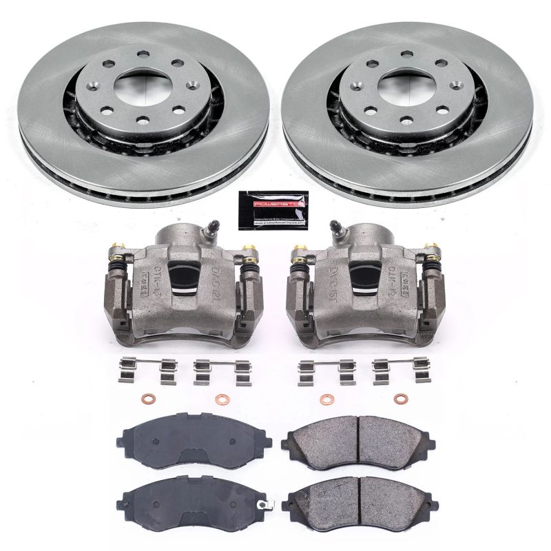 PowerStop fits Chevrolet 04-11 Aveo Front Autospecialty Brake Kit w/Calipers